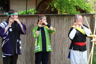 tr'ensemble in Bottmingen 2022: Shinobue